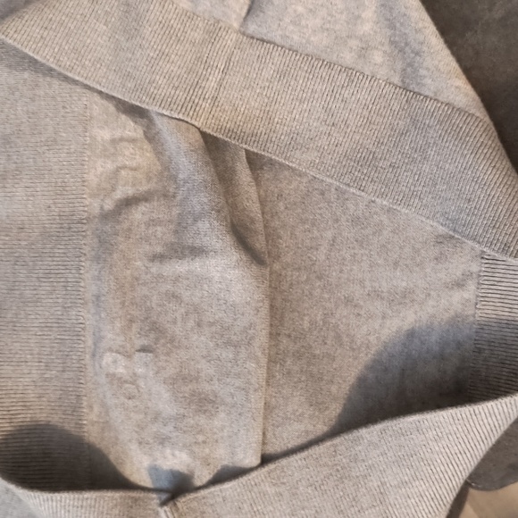 MICHAEL Michael Kors Jewel Embellished Woman's Sweater Gray Size L - Picture 11 of 16